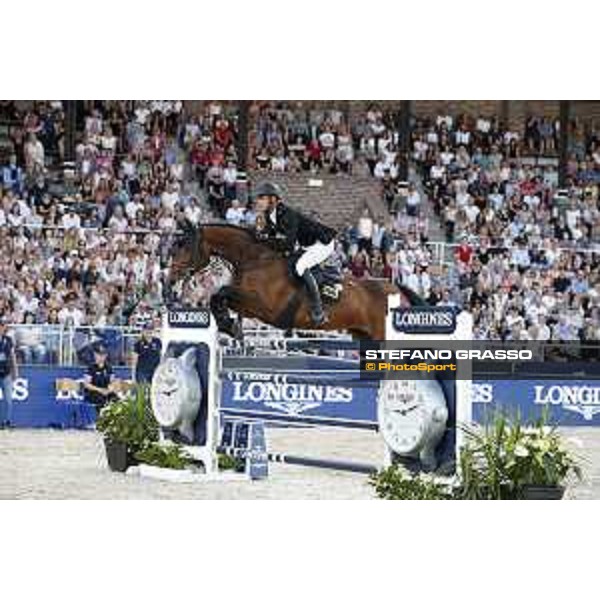 LGCT of Stockholm - Grand Prix - Marco Kutscher (GER) on Chades of Blue - Stockholm, Olympic Stadium - 15 June 2019 - ph.Stefano Grasso/LGCT