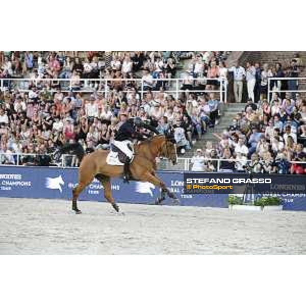 LGCT of Stockholm - Grand Prix - Frank Schuttert (NED) on Lyonel D - Stockholm, Olympic Stadium - 15 June 2019 - ph.Stefano Grasso/LGCT