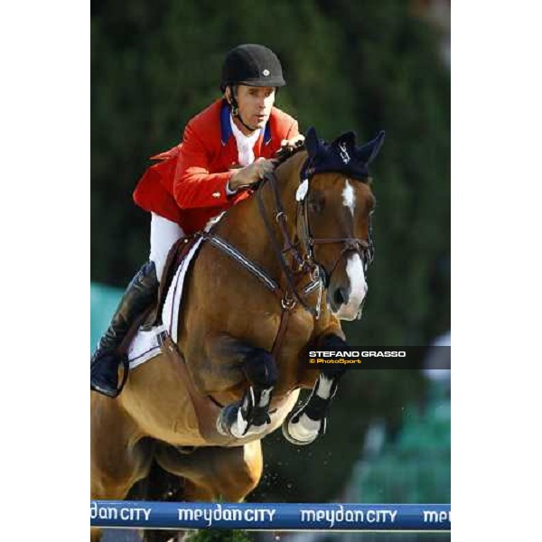 Richard Spooner jumps on Cristallo and goes to win the Meydan Fei Nations Cup Rome, 29th may 2009 ph. Stefano Grasso