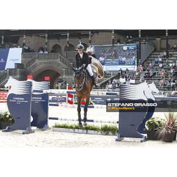 LGCT of Stockholm - Class 10 - Laura Klaphake (GER) on Bantou Balou - Stockholm, Olympic Stadium - 16 June 2019 - ph.Stefano Grasso/LGCT