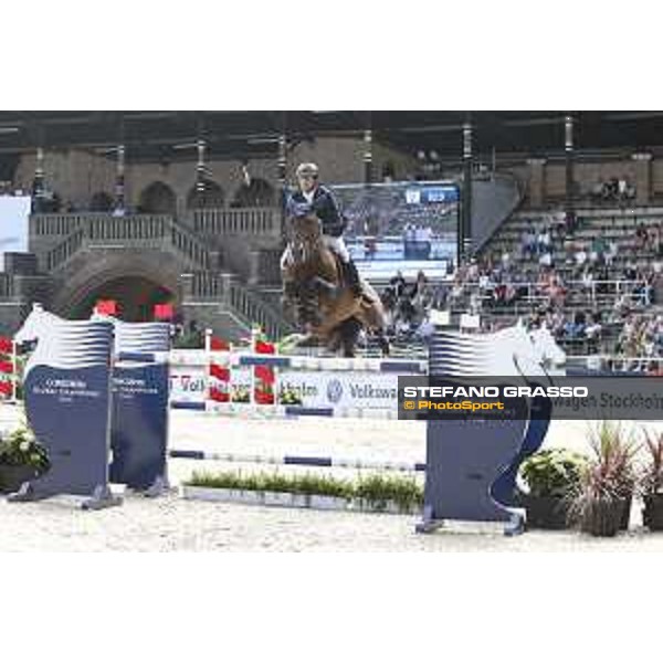 LGCT of Stockholm - Class 10 - Ben Maher (GBR) on Tic Tac - Stockholm, Olympic Stadium - 16 June 2019 - ph.Stefano Grasso/LGCT