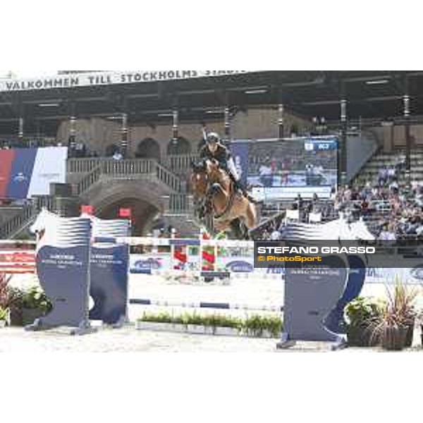 LGCT of Stockholm - Class 10 - Kim Emmen (NED) on Delvaux - Stockholm, Olympic Stadium - 16 June 2019 - ph.Stefano Grasso/LGCT