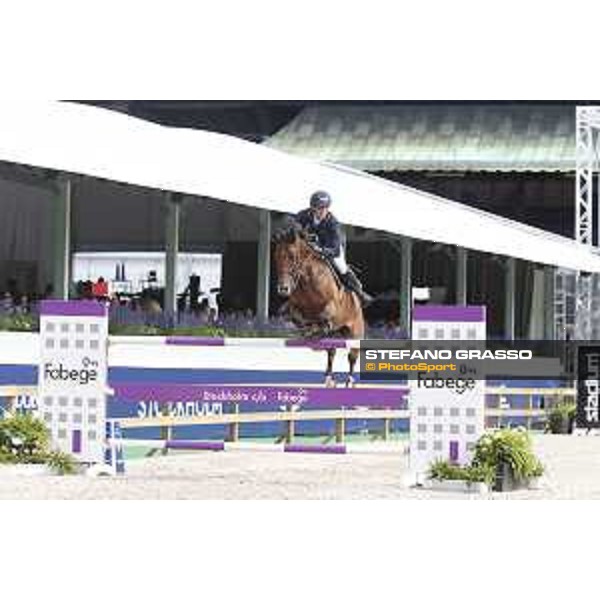 LGCT of Stockholm - Class 10 - Henrik von Eckermann (SWE) on Que Bueno de Hus Z - Stockholm, Olympic Stadium - 16 June 2019 - ph.Stefano Grasso/LGCT