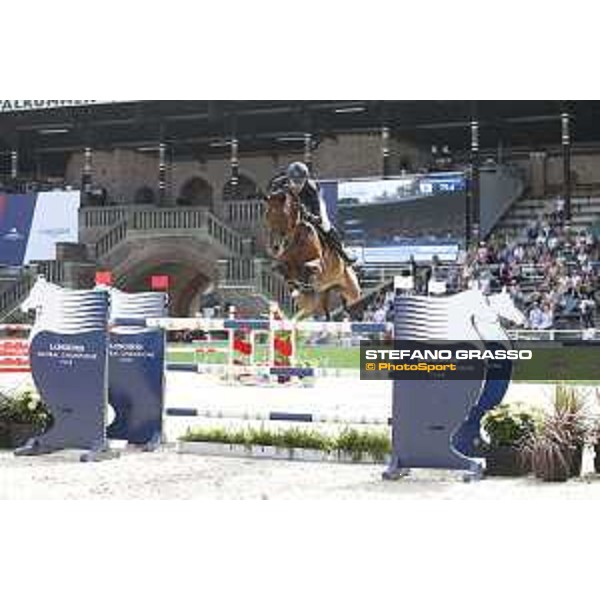 LGCT of Stockholm - Class 10 - Henrik von Eckermann (SWE) on Que Bueno de Hus Z - Stockholm, Olympic Stadium - 16 June 2019 - ph.Stefano Grasso/LGCT