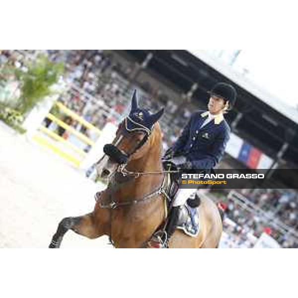 LGCT of Stockholm - Class 10 - Edwina Tops-Alexander (AUS) on Veronese Teamjoy - Stockholm, Olympic Stadium - 16 June 2019 - ph.Stefano Grasso/LGCT
