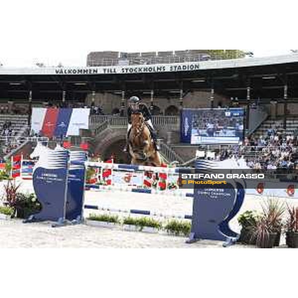 LGCT of Stockholm - Class 10 - Mark McAuley (IRL) on Valentino Tuiliere - Stockholm, Olympic Stadium - 16 June 2019 - ph.Stefano Grasso/LGCT