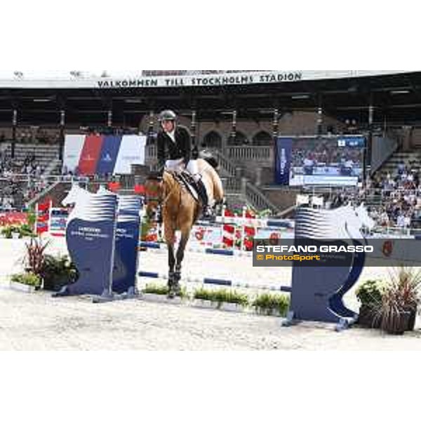 LGCT of Stockholm - Class 10 - Mark McAuley (IRL) on Valentino Tuiliere - Stockholm, Olympic Stadium - 16 June 2019 - ph.Stefano Grasso/LGCT