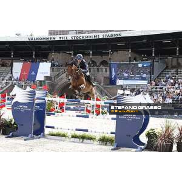 LGCT of Stockholm - Class 10 - Henrik von Eckermann (SWE) on Que Bueno de Hus Z - Stockholm, Olympic Stadium - 16 June 2019 - ph.Stefano Grasso/LGCT