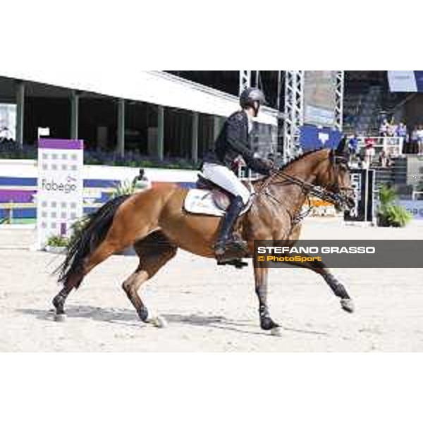 LGCT of Stockholm - Class 10 - Frank Schuttert (NED) on Queensland E - Stockholm, Olympic Stadium - 16 June 2019 - ph.Stefano Grasso/LGCT