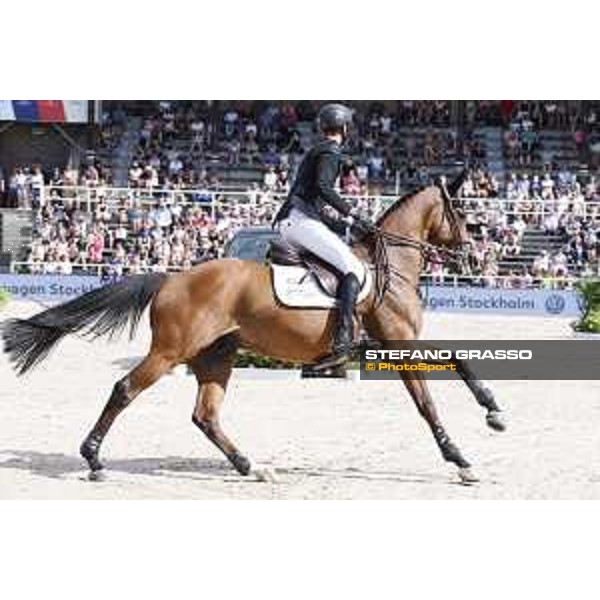 LGCT of Stockholm - Class 10 - Frank Schuttert (NED) on Queensland E - Stockholm, Olympic Stadium - 16 June 2019 - ph.Stefano Grasso/LGCT