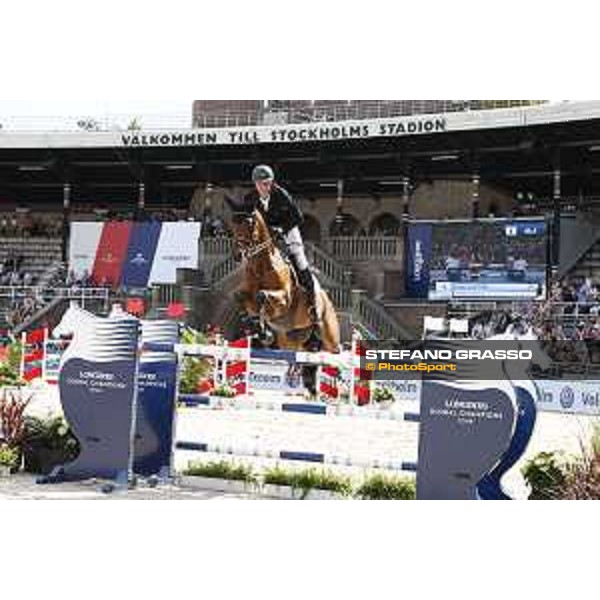 LGCT of Stockholm - Class 10 - Frank Schuttert (NED) on Queensland E - Stockholm, Olympic Stadium - 16 June 2019 - ph.Stefano Grasso/LGCT