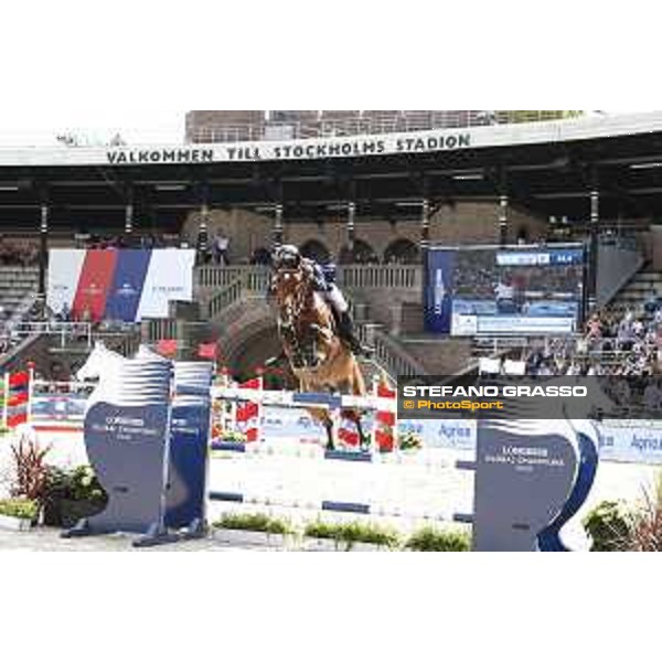 LGCT of Stockholm - Class 10 - Peder Fredricson (SWE) on H&M Christian K - Stockholm, Olympic Stadium - 16 June 2019 - ph.Stefano Grasso/LGCT