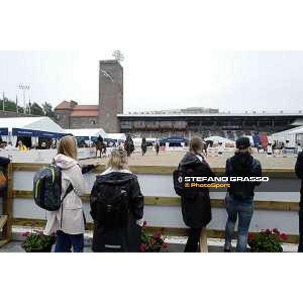 LGCT of Stockholm - general view, arena view, panoramic view, public, crowd, full house, packed grandstand, full vip lounge - Stockholm, Olympic Stadium - 13 June 2019 - ph.Stefano Grasso/LGCT
