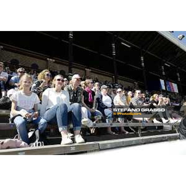 LGCT of Stockholm - general view, arena view, panoramic view, public, crowd, full house, packed grandstand, full vip lounge - Stockholm, Olympic Stadium - 14 June 2019 - ph.Stefano Grasso/LGCT