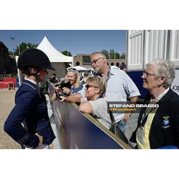 LGCT of Stockholm - general view, arena view, panoramic view, public, crowd, full house, packed grandstand, full vip lounge - Stockholm, Olympic Stadium - 14 June 2019 - ph.Stefano Grasso/LGCT