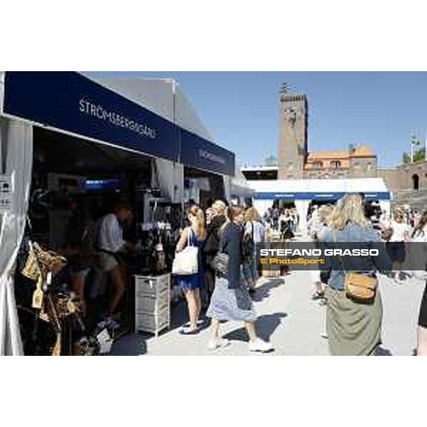 LGCT of Stockholm - general view, arena view, panoramic view, public, crowd, full house, packed grandstand, full vip lounge - Stockholm, Olympic Stadium - 15 June 2019 - ph.Stefano Grasso/LGCT