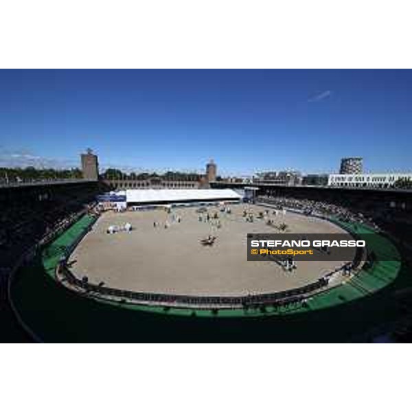 LGCT of Stockholm - general view, arena view, panoramic view, public, crowd, full house, packed grandstand, full vip lounge - Stockholm, Olympic Stadium - 14 June 2019 - ph.Stefano Grasso/LGCT