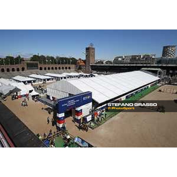 LGCT of Stockholm - general view, arena view, panoramic view, public, crowd, full house, packed grandstand, full vip lounge - Stockholm, Olympic Stadium - 14 June 2019 - ph.Stefano Grasso/LGCT