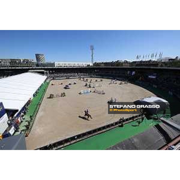 LGCT of Stockholm - general view, arena view, panoramic view, public, crowd, full house, packed grandstand, full vip lounge - Stockholm, Olympic Stadium - 14 June 2019 - ph.Stefano Grasso/LGCT
