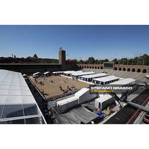 LGCT of Stockholm - general view, arena view, panoramic view, public, crowd, full house, packed grandstand, full vip lounge - Stockholm, Olympic Stadium - 14 June 2019 - ph.Stefano Grasso/LGCT