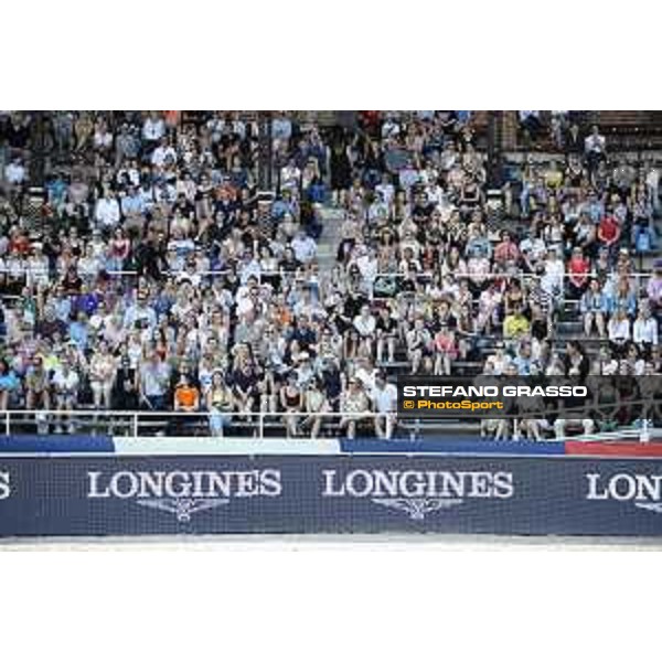 LGCT of Stockholm - general view, arena view, panoramic view, public, crowd, full house, packed grandstand, full vip lounge - Stockholm, Olympic Stadium - 15 June 2019 - ph.Stefano Grasso/LGCT