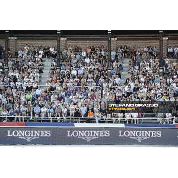 LGCT of Stockholm - general view, arena view, panoramic view, public, crowd, full house, packed grandstand, full vip lounge - Stockholm, Olympic Stadium - 15 June 2019 - ph.Stefano Grasso/LGCT