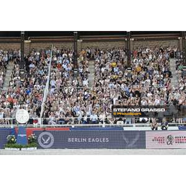 LGCT of Stockholm - general view, arena view, panoramic view, public, crowd, full house, packed grandstand, full vip lounge - Stockholm, Olympic Stadium - 15 June 2019 - ph.Stefano Grasso/LGCT