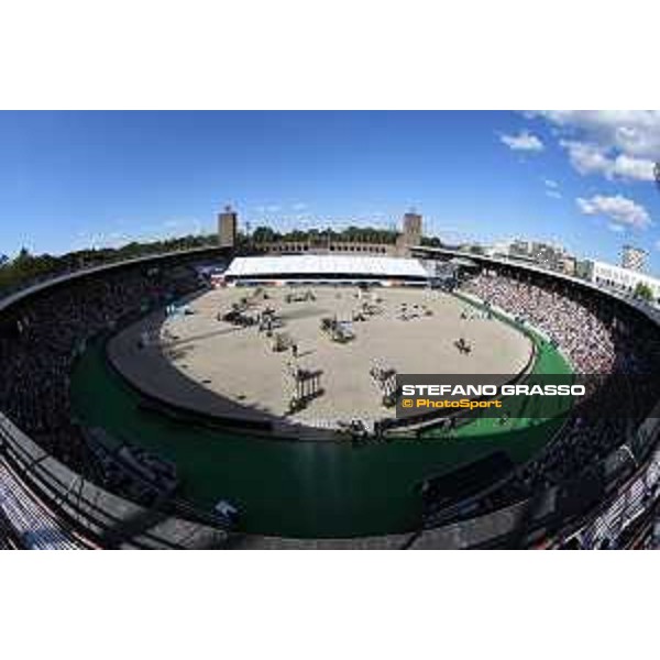 LGCT of Stockholm - Arena view, panoramic view - Stockholm, Olympic Stadium - 15 June 2019 - ph.Stefano Grasso/LGCT