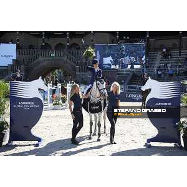LGCT of Stockholm - Prize giving ceremony - Malin Baryard (SWE) - Stockholm, Olympic Stadium - 14 June 2019 - ph.Stefano Grasso/LGCT