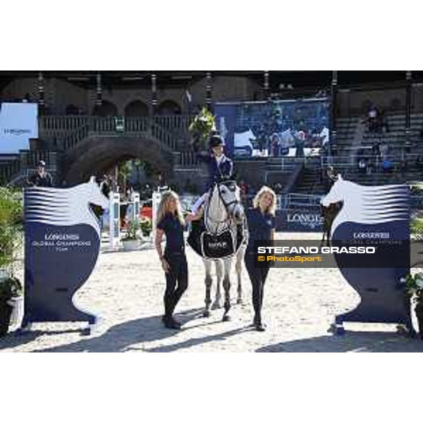 LGCT of Stockholm - Prize giving ceremony - Malin Baryard (SWE) - Stockholm, Olympic Stadium - 14 June 2019 - ph.Stefano Grasso/LGCT