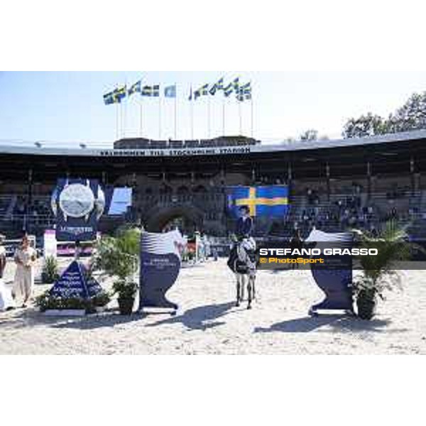 LGCT of Stockholm - Prize giving ceremony - Malin Baryard (SWE) - Stockholm, Olympic Stadium - 14 June 2019 - ph.Stefano Grasso/LGCT