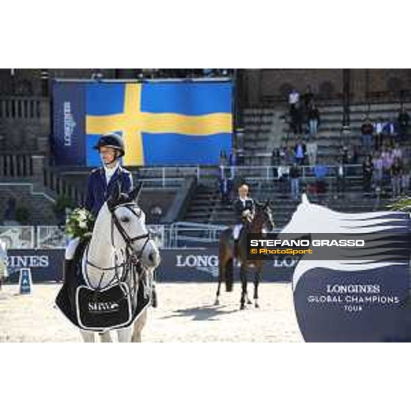 LGCT of Stockholm - Prize giving ceremony - Malin Baryard (SWE) - Stockholm, Olympic Stadium - 14 June 2019 - ph.Stefano Grasso/LGCT