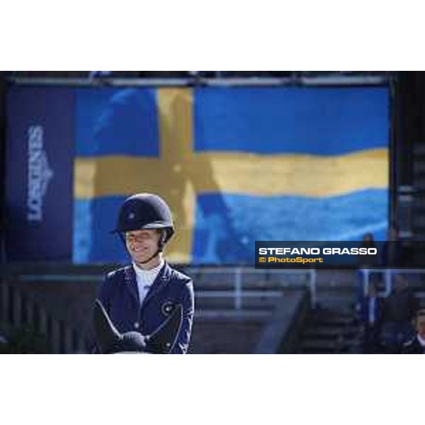 LGCT of Stockholm - Prize giving ceremony - Malin Baryard (SWE) - Stockholm, Olympic Stadium - 14 June 2019 - ph.Stefano Grasso/LGCT