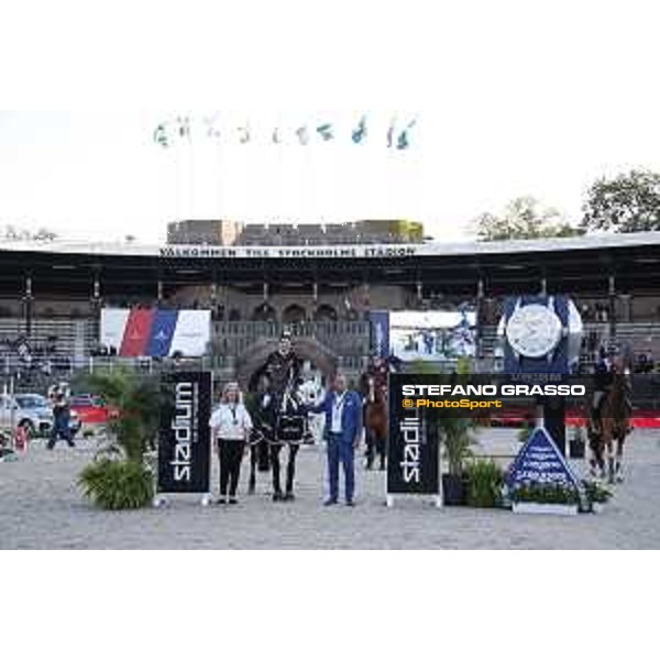 LGCT of Stockholm - Prize giving ceremony - Daniel Bluman (ISR) - Stockholm, Olympic Stadium - 14 June 2019 - ph.Stefano Grasso/LGCT