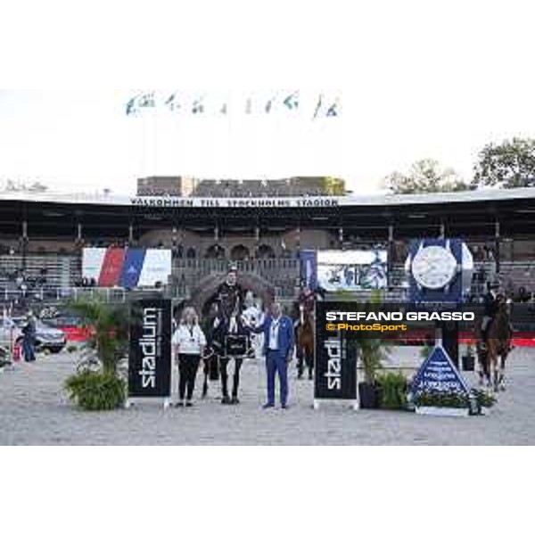 LGCT of Stockholm - Prize giving ceremony - Daniel Bluman (ISR) - Stockholm, Olympic Stadium - 14 June 2019 - ph.Stefano Grasso/LGCT