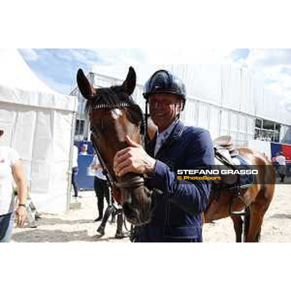 LGCT of Stockholm - Prize giving ceremony - Peder Fredricson (SWE) - Stockholm, Olympic Stadium - 16 June 2019 - ph.Stefano Grasso/LGCT