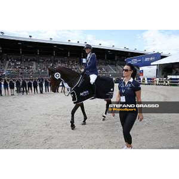 LGCT of Stockholm - Prize giving ceremony - Peder Fredricson (SWE) - Stockholm, Olympic Stadium - 16 June 2019 - ph.Stefano Grasso/LGCT