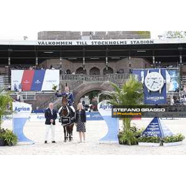 LGCT of Stockholm - Prize giving ceremony - Peder Fredricson (SWE) - Stockholm, Olympic Stadium - 16 June 2019 - ph.Stefano Grasso/LGCT