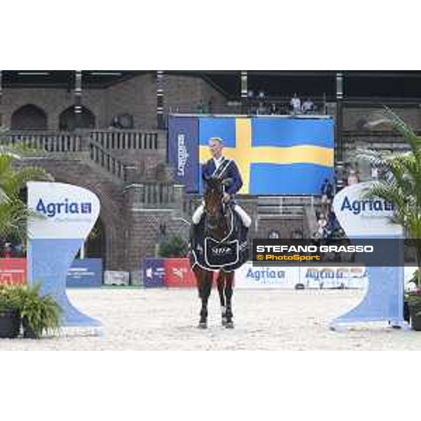 LGCT of Stockholm - Prize giving ceremony - Peder Fredricson (SWE) - Stockholm, Olympic Stadium - 16 June 2019 - ph.Stefano Grasso/LGCT