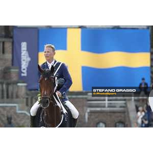 LGCT of Stockholm - Prize giving ceremony - Peder Fredricson (SWE) - Stockholm, Olympic Stadium - 16 June 2019 - ph.Stefano Grasso/LGCT