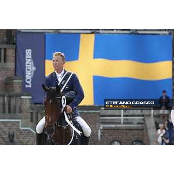 LGCT of Stockholm - Prize giving ceremony - Peder Fredricson (SWE) - Stockholm, Olympic Stadium - 16 June 2019 - ph.Stefano Grasso/LGCT