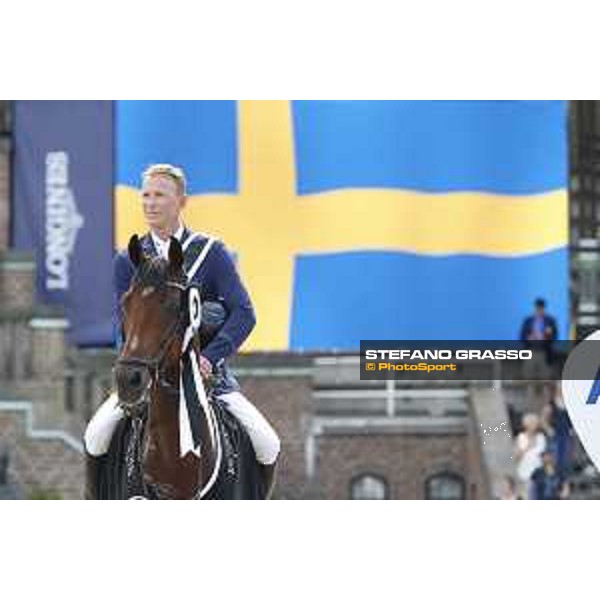 LGCT of Stockholm - Prize giving ceremony - Peder Fredricson (SWE) - Stockholm, Olympic Stadium - 16 June 2019 - ph.Stefano Grasso/LGCT