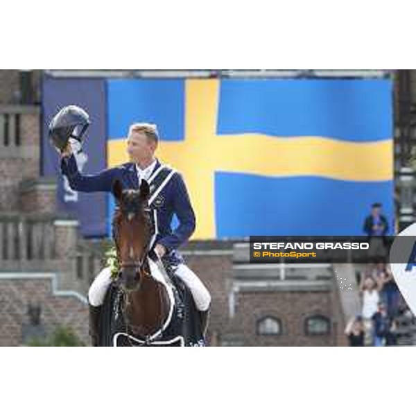 LGCT of Stockholm - Prize giving ceremony - Peder Fredricson (SWE) - Stockholm, Olympic Stadium - 16 June 2019 - ph.Stefano Grasso/LGCT