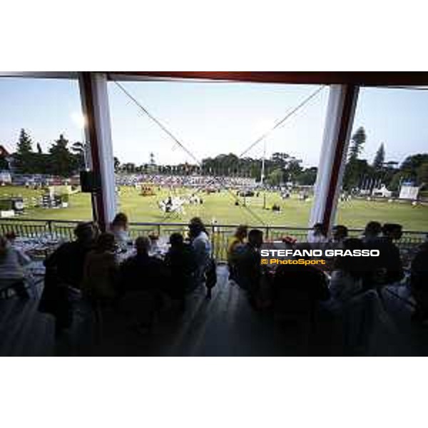 LGCT of Cascais - general view, full house, full vip lounge, crowd, public, arena view - Cascais, Hipodromo Manuel Possolo - 21 June 2019 - ph.Stefano Grasso/LGCT
