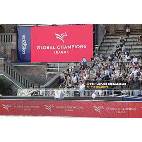 LGCT of Stockholm - general view, arena view, panoramic view, public, crowd, full house, packed grandstand, full vip lounge - Stockholm, Olympic Stadium - 15 June 2019 - ph.Stefano Grasso/LGCT