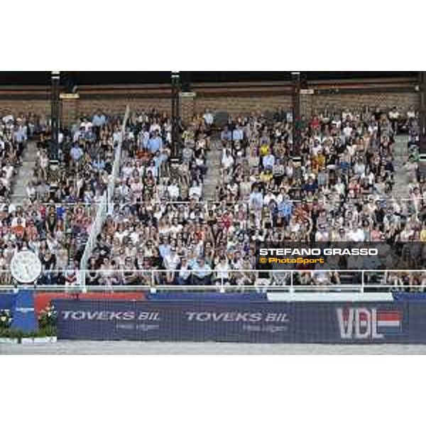 LGCT of Stockholm - general view, arena view, panoramic view, public, crowd, full house, packed grandstand, full vip lounge - Stockholm, Olympic Stadium - 15 June 2019 - ph.Stefano Grasso/LGCT