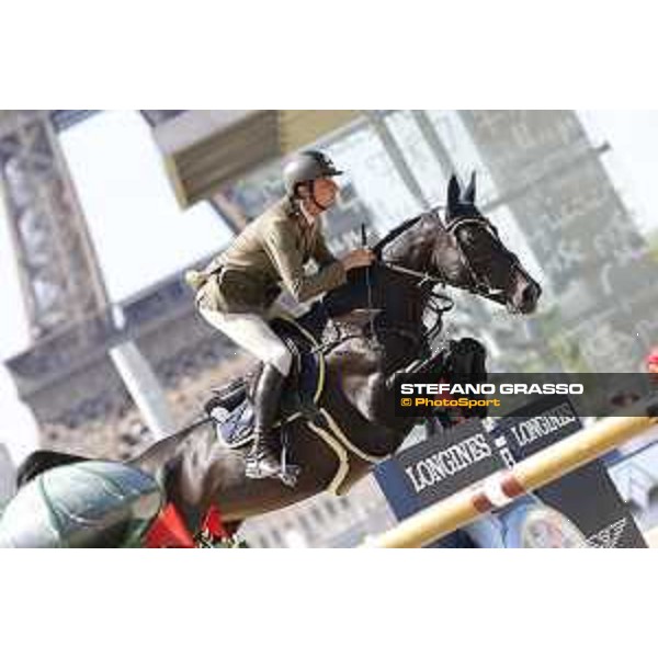 LGCT of Paris - Class 10 - Alberto Zorzi (ITA) on Ulane de Coquerie - Paris, Champ de Mars - 6 July 2019 - ph.Stefano Grasso/LGCT