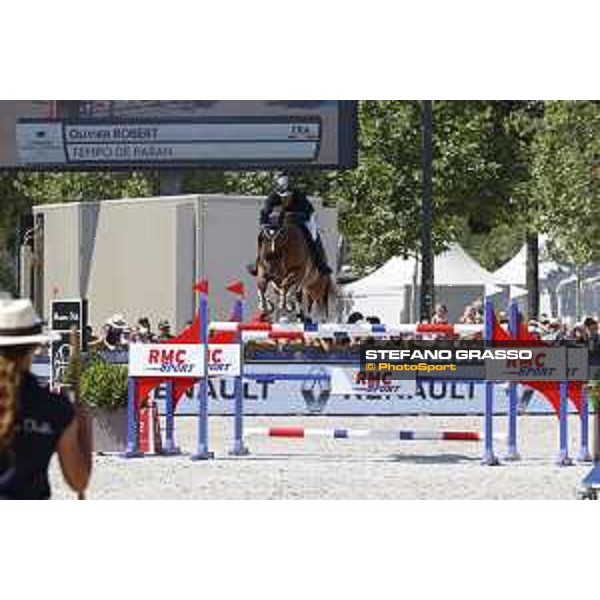 LGCT of Paris - Class 10 - Olivier Robert (FRA) on Tempo de Paban - Paris, Champ de Mars - 6 July 2019 - ph.Stefano Grasso/LGCT
