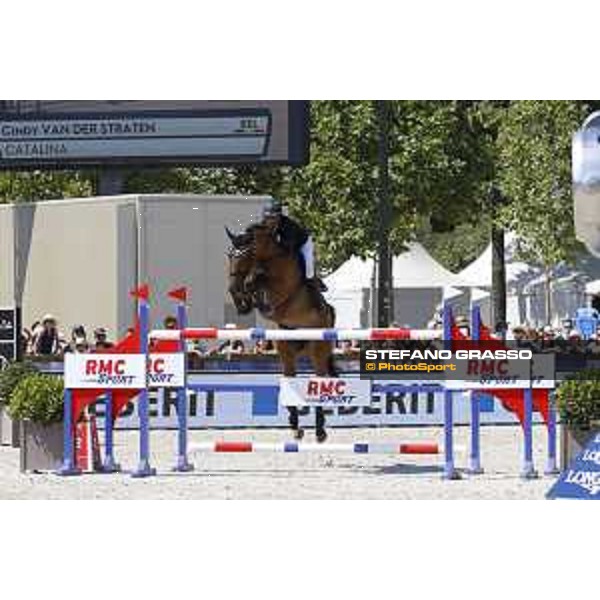 LGCT of Paris - Class 10 - Cindy van der Straten (BEL) on Catalina - Paris, Champ de Mars - 6 July 2019 - ph.Stefano Grasso/LGCT