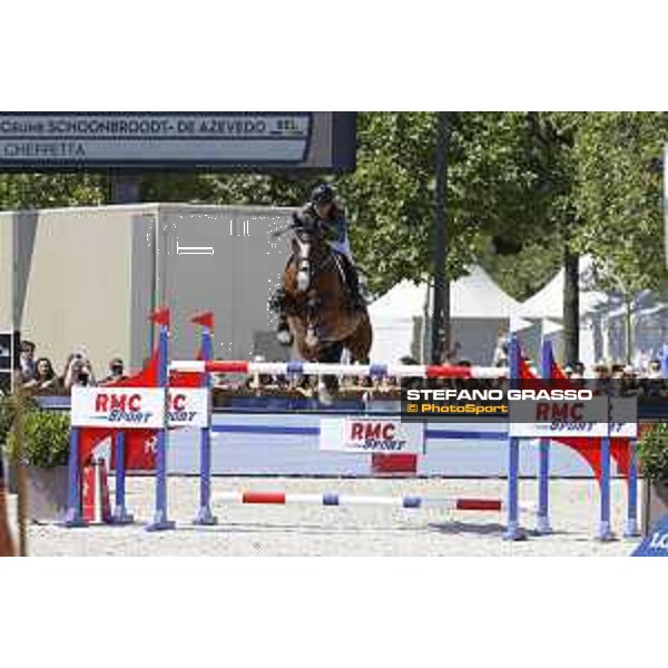 LGCT of Paris - Class 10 - Celine Schoonbroodt de Azevedo on Cheppetta - Paris, Champ de Mars - 6 July 2019 - ph.Stefano Grasso/LGCT